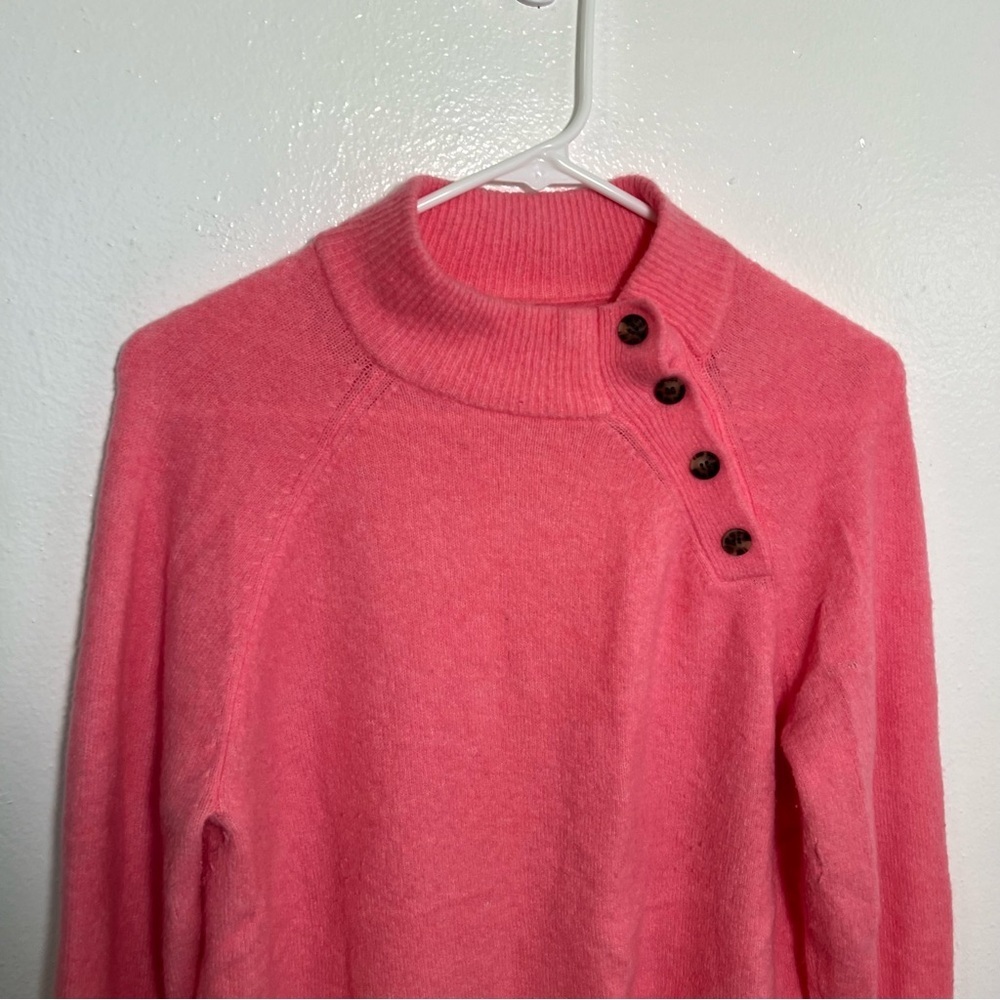 J. Crew Factory Button Sweater In Extra-Soft Yarn… - image 3
